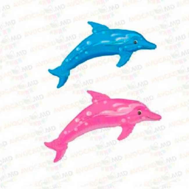 baloane cu heliu delfin 84x56cm